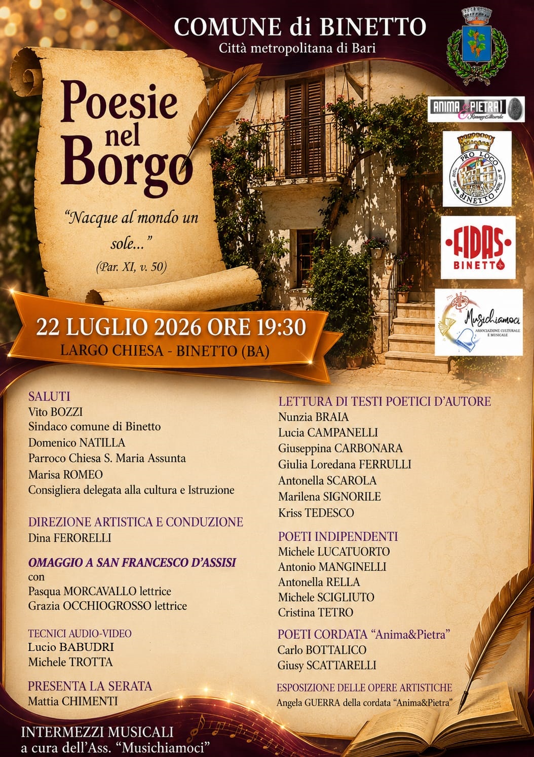 7a Ed. Poesie nel Borgo